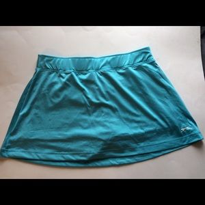 Blue tennis skirt
